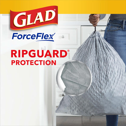 Glad 13 Gallon Odorshield Trash Bags, 110 Count