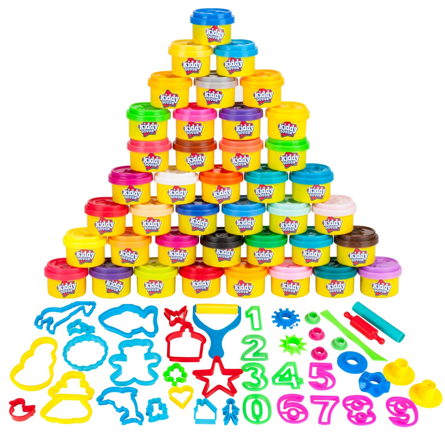 Kiddy Dough 40-Pack Birthday Party Favor Set