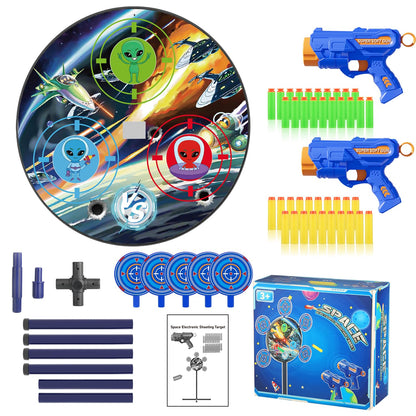 Shooting Game Toy with Digital Target & Guns