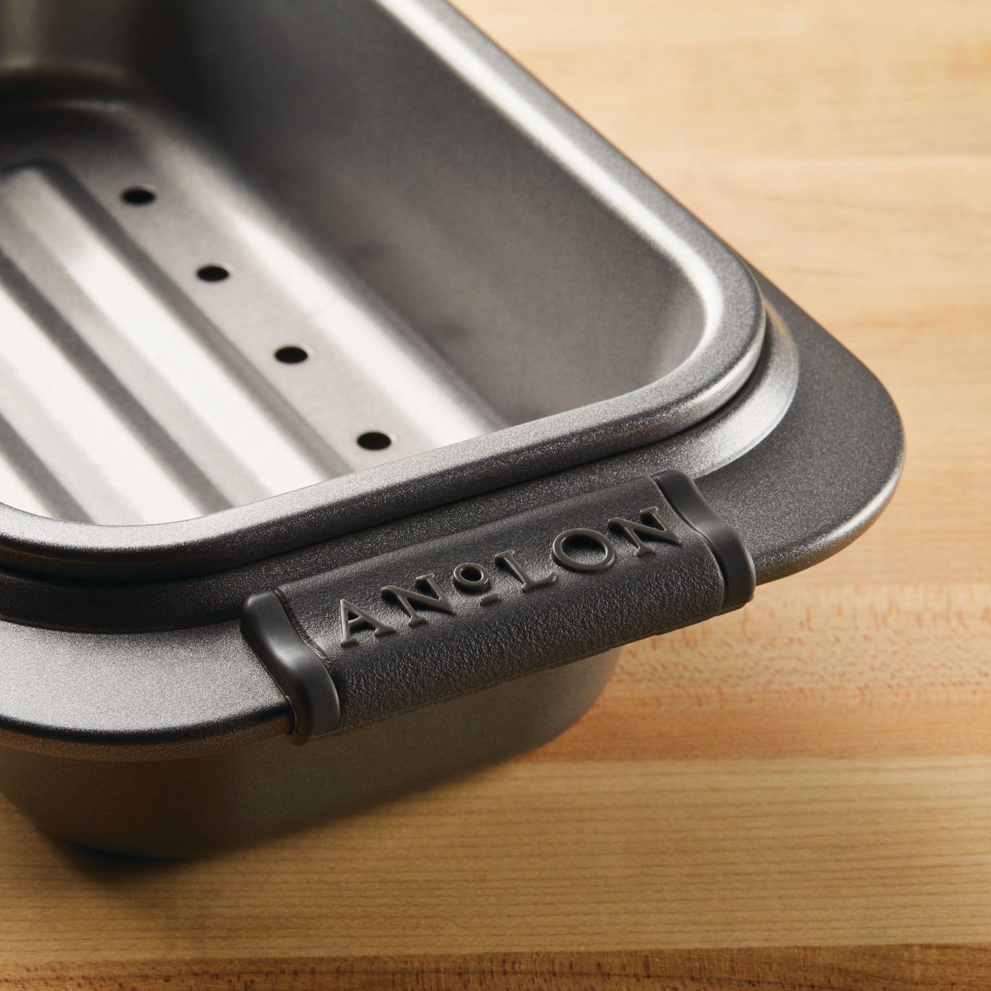 Anolon Nonstick Bakeware Meatloaf Pan Set, 2 Piece