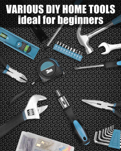 144-Piece Home Tool Kit by Zeite