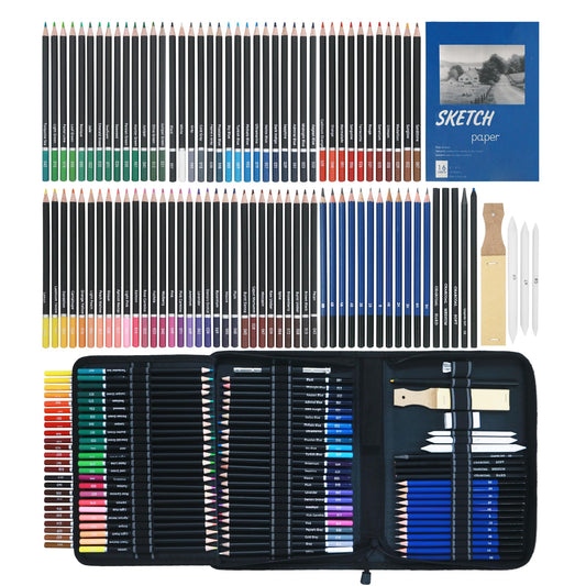 Ogfu 96-Pack Drawing Supplies Set for Artists