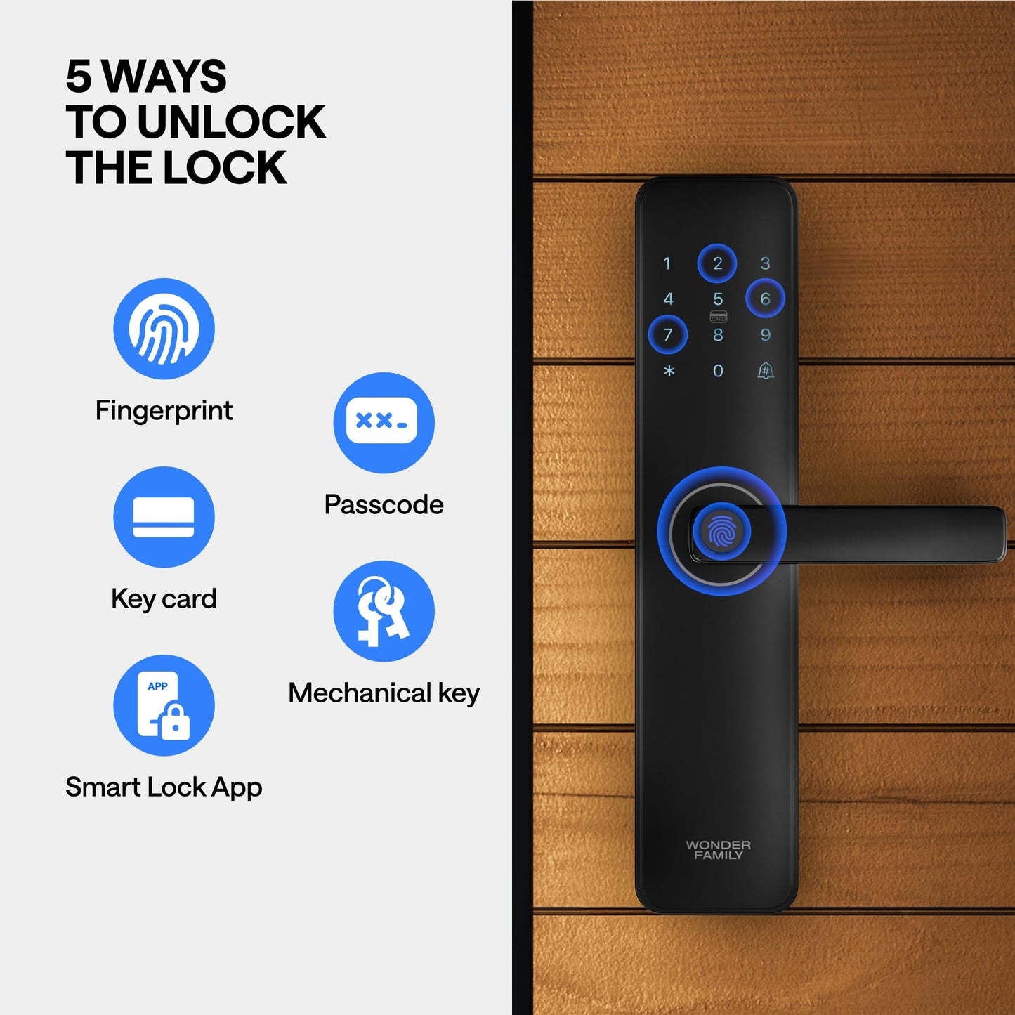 Smart Lock with WiFi Camera - WONDER FAMILY