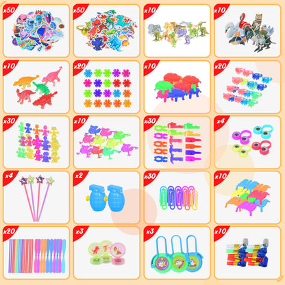 Erotodo 402 PCS Party Favors for Kids, Fidget Toys Pack, Goodie Bag Stuffers, Carnival Prizes, Pinata Filler, Treasure Box Toys for Classroom Rewards