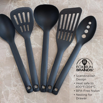 Fox Run 5-Piece Nylon Utensil Set