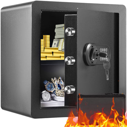 VEVOR 1.8 Cu Ft Digital Security Safe with Keys