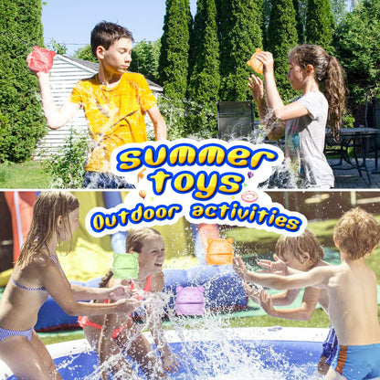 Magnetic Reusable Water Balloons for Summer Fun