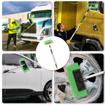 11' Car Wash Brush with Flow-Thru Bristles
