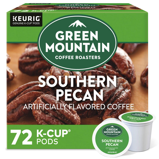 Green Mountain Southern Pecan K-Cup Pods, 72 Count