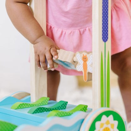 Melissa & Doug Wooden Push Toy for Toddlers