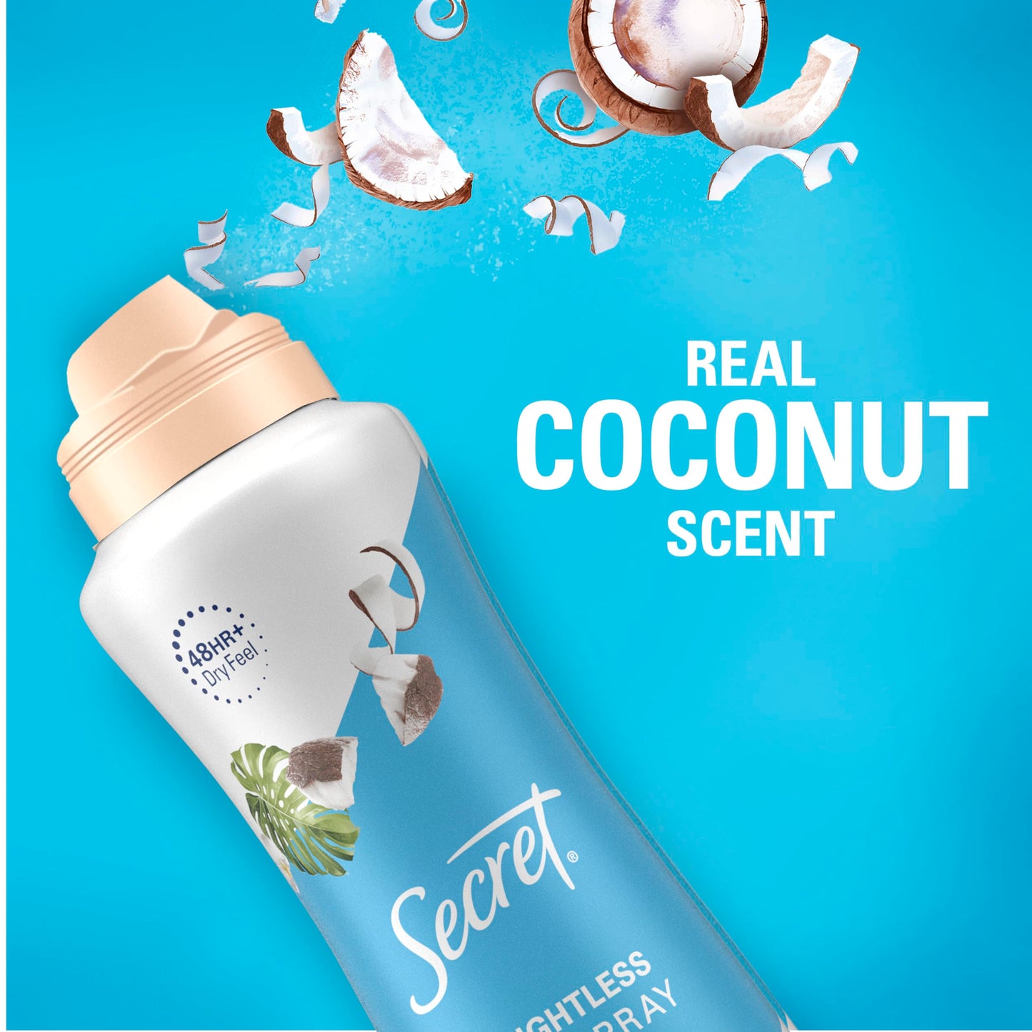 Secret Antiperspirant Deodorant with Coconut & Argan Oil