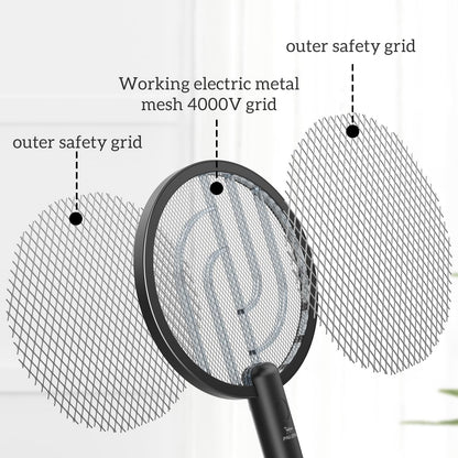 PALONE 2 in 1 Electric Fly Swatter Zapper