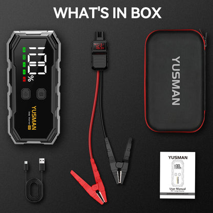 YUSMAN 5000A Car Jump Starter Battery Pack