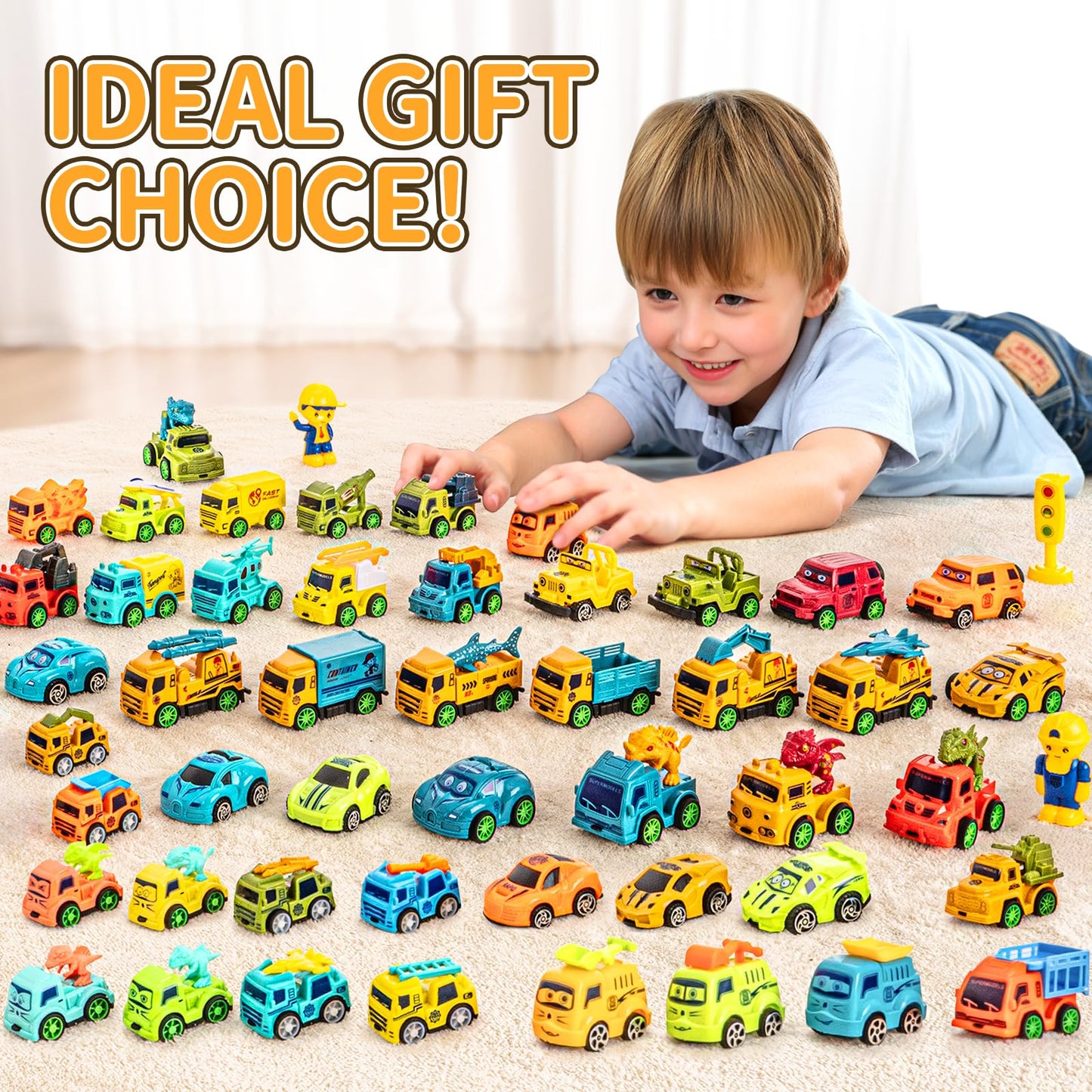 Mini Pull Back Racing Cars Set for Kids