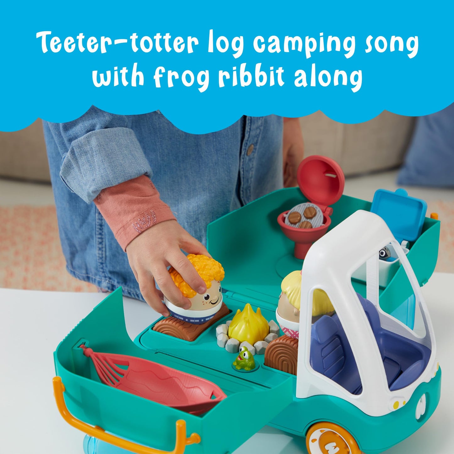 Playskool Weebles My Happy Camper Toy