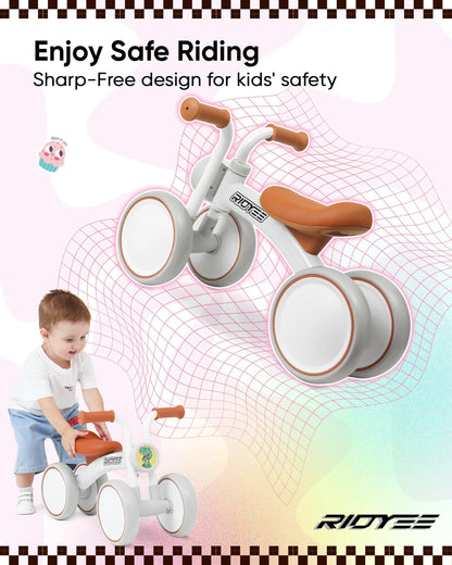 RIDYEE Toddler Balance Bike for Ages 1-2