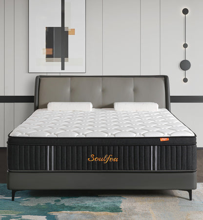 Soulfea 12 Inch Hybrid Full Mattress in a Box