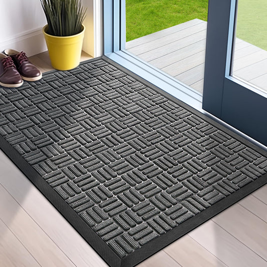Heavy Duty Waterproof Welcome Mat for Entryway