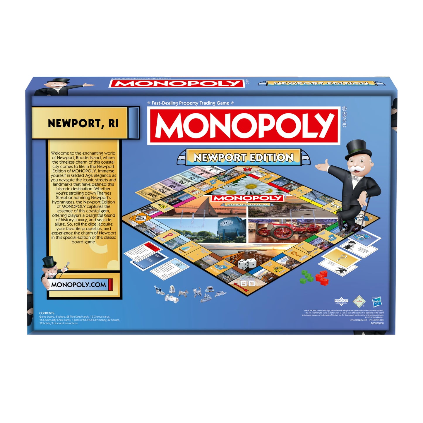 Monopoly Newport Edition Board Game for 2-6 Players