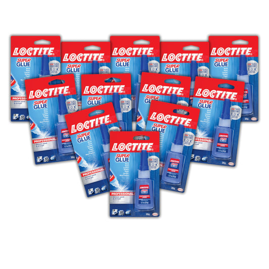 Loctite Super Glue 12 Pack - Quick Dry Adhesive