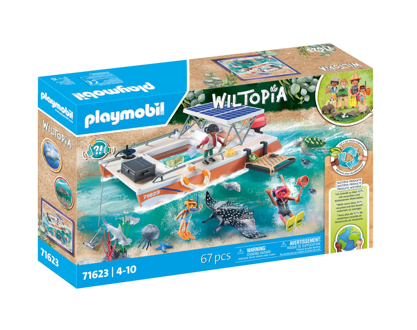 Playmobil Wiltopia Coral Reef Exploration Set