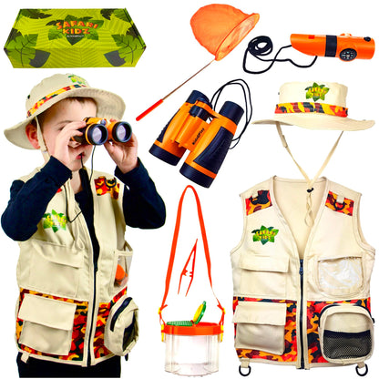 Kidz@Play Bug Hunting Kit with Binoculars & Tools