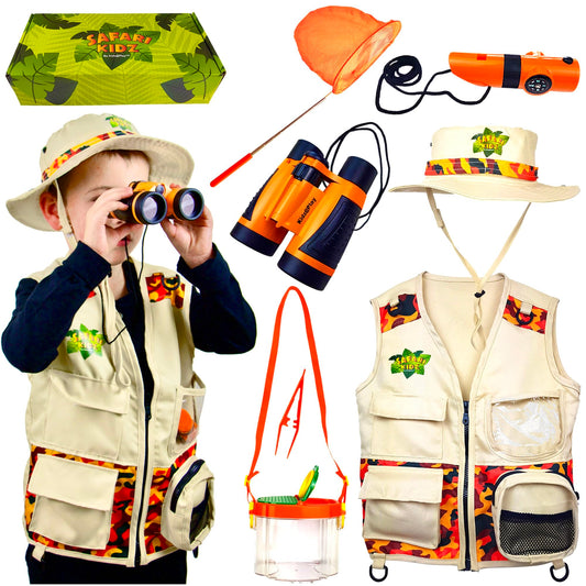 Kidz@Play Bug Hunting Kit with Binoculars & Tools