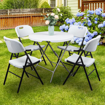 Outvita Set of 4 Foldable Outdoor Chairs