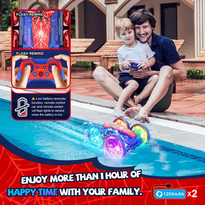 Amphibious Remote Control Car Boat for Kids