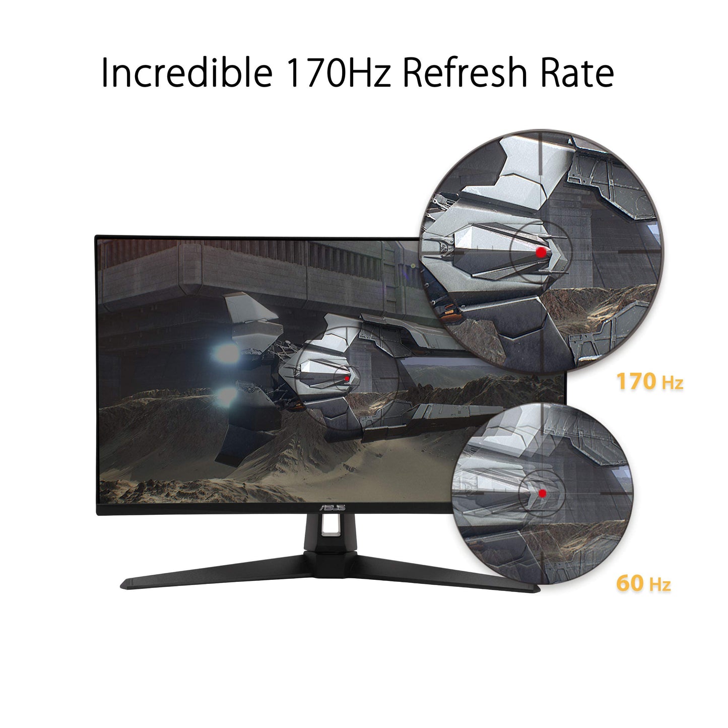 ASUS 27" 2K HDR Gaming Monitor 170Hz