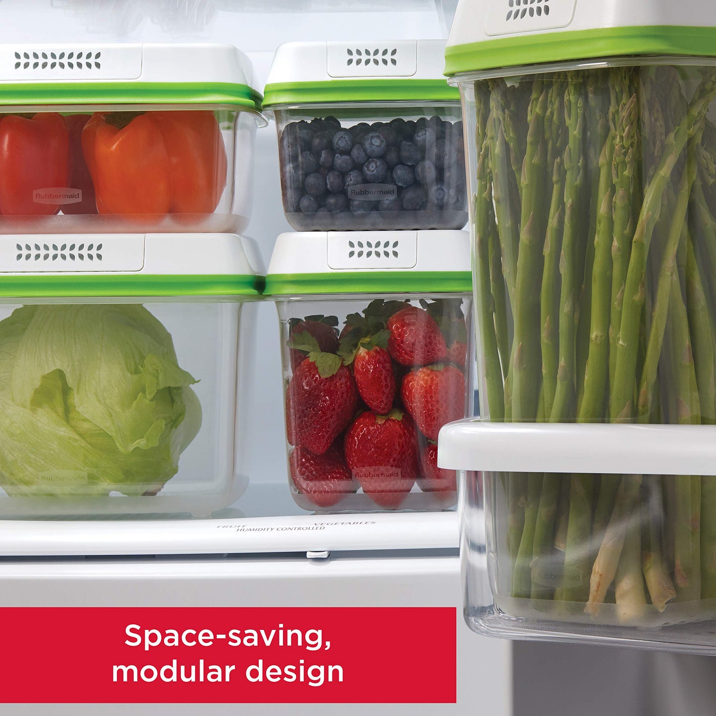 Rubbermaid Produce Saver Containers 8-Piece Set