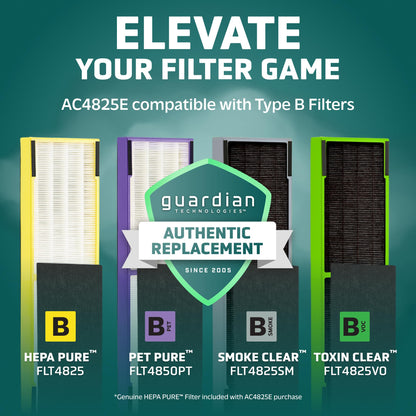 GermGuardian 4-In-1 HEPA Air Purifier for Large Rooms