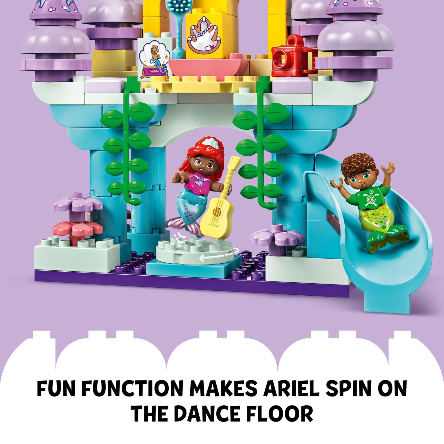 LEGO DUPLO Disney Ariel’s Magical Underwater Palace Building Toy Set