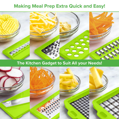 PrepNaturals 12-in-1 Vegetable Chopper with Container