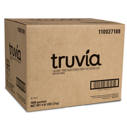 Truvia Stevia Sweetener Packets, 1000 Count