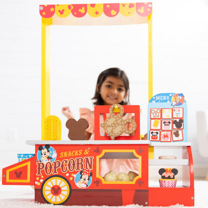 Melissa & Doug Wooden Pretend Food Counter Set