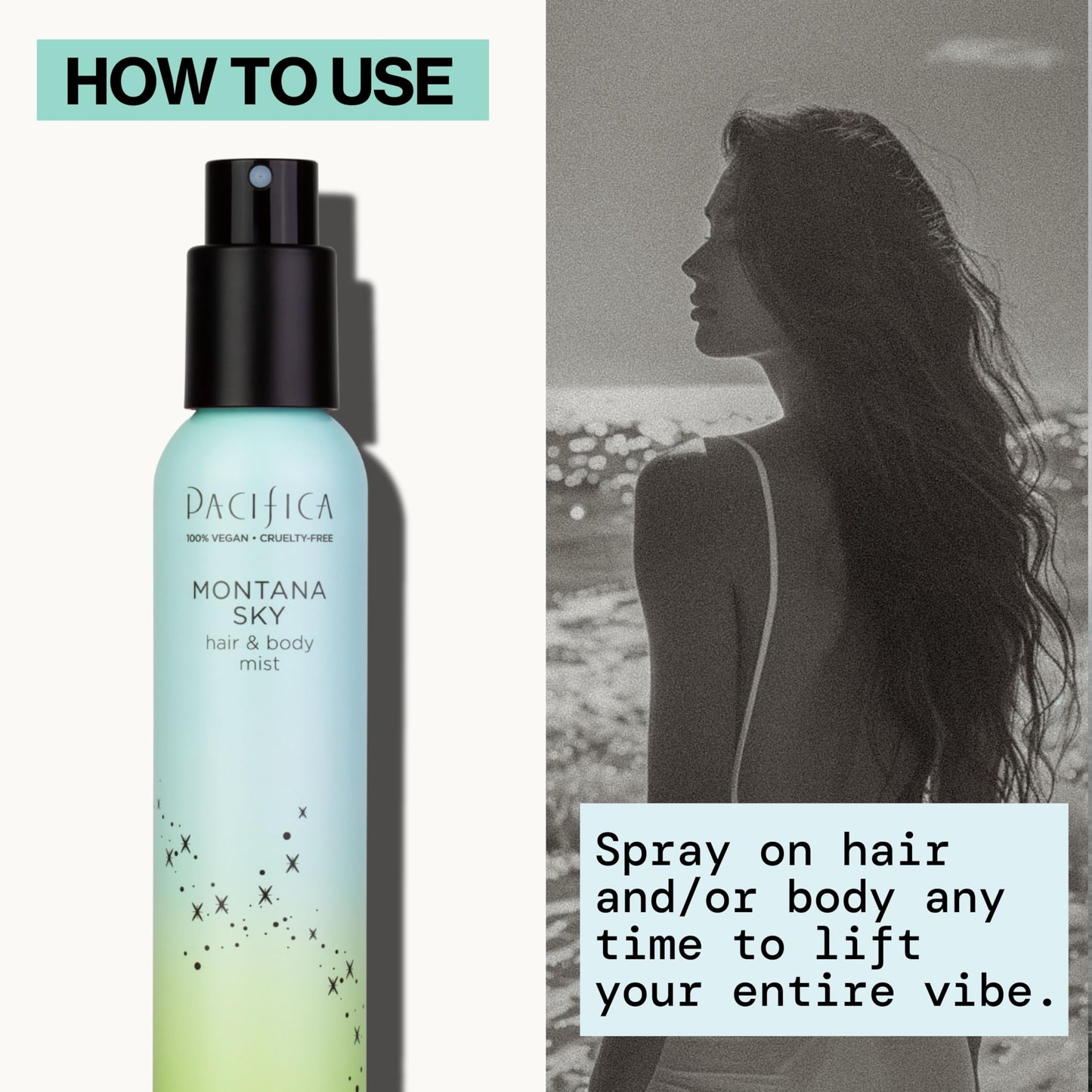 Pacifica Hair Mist & Body Spray - Montana Sky