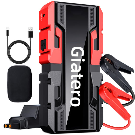 Giatero 4000A Portable Car Jump Starter Power Bank