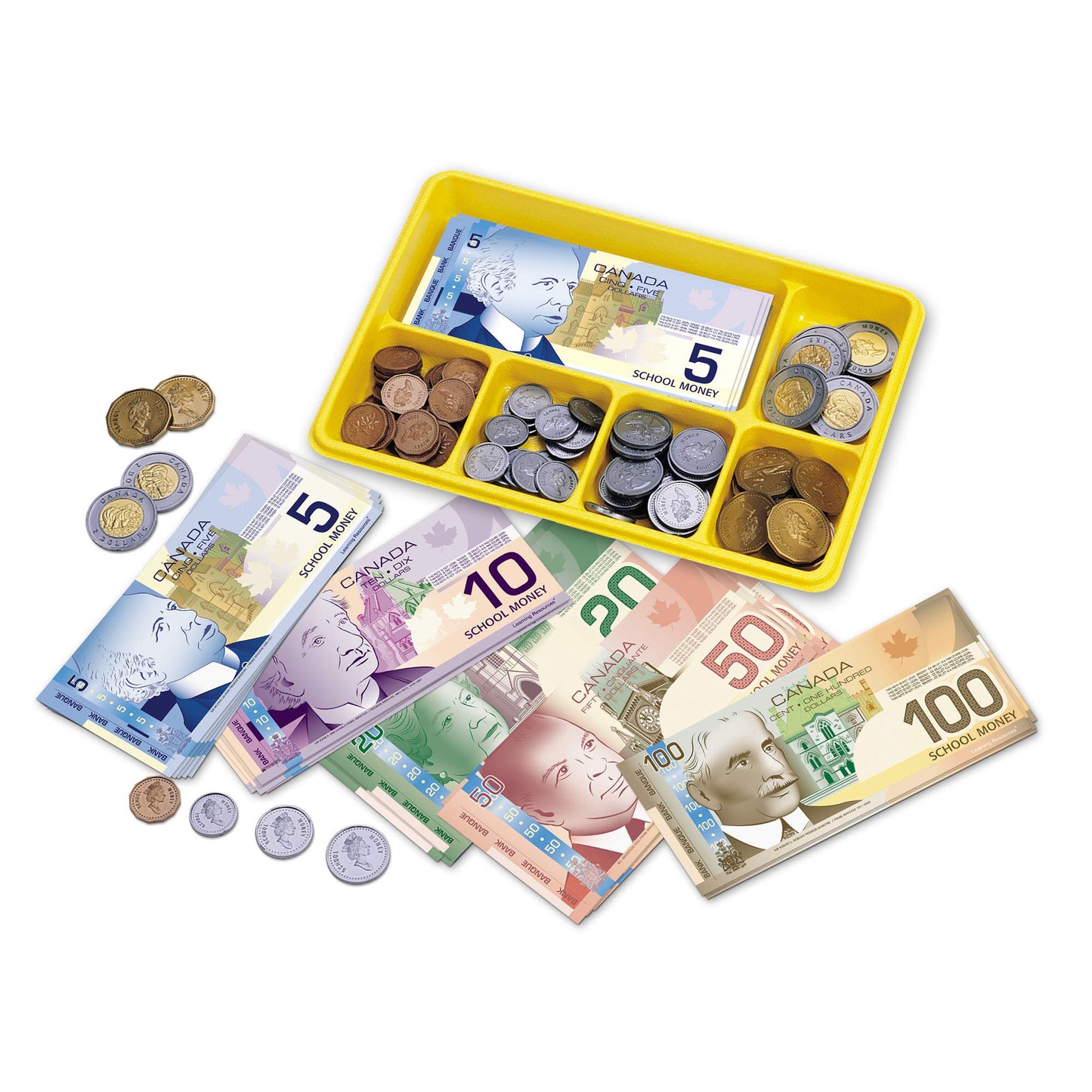 Learning Resources Canadian Currency Play Money Set