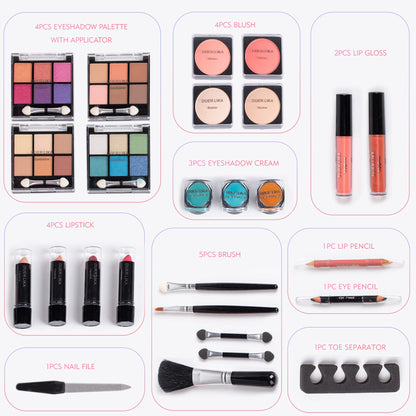 DUER LIKA Full Makeup Kit for Beginners