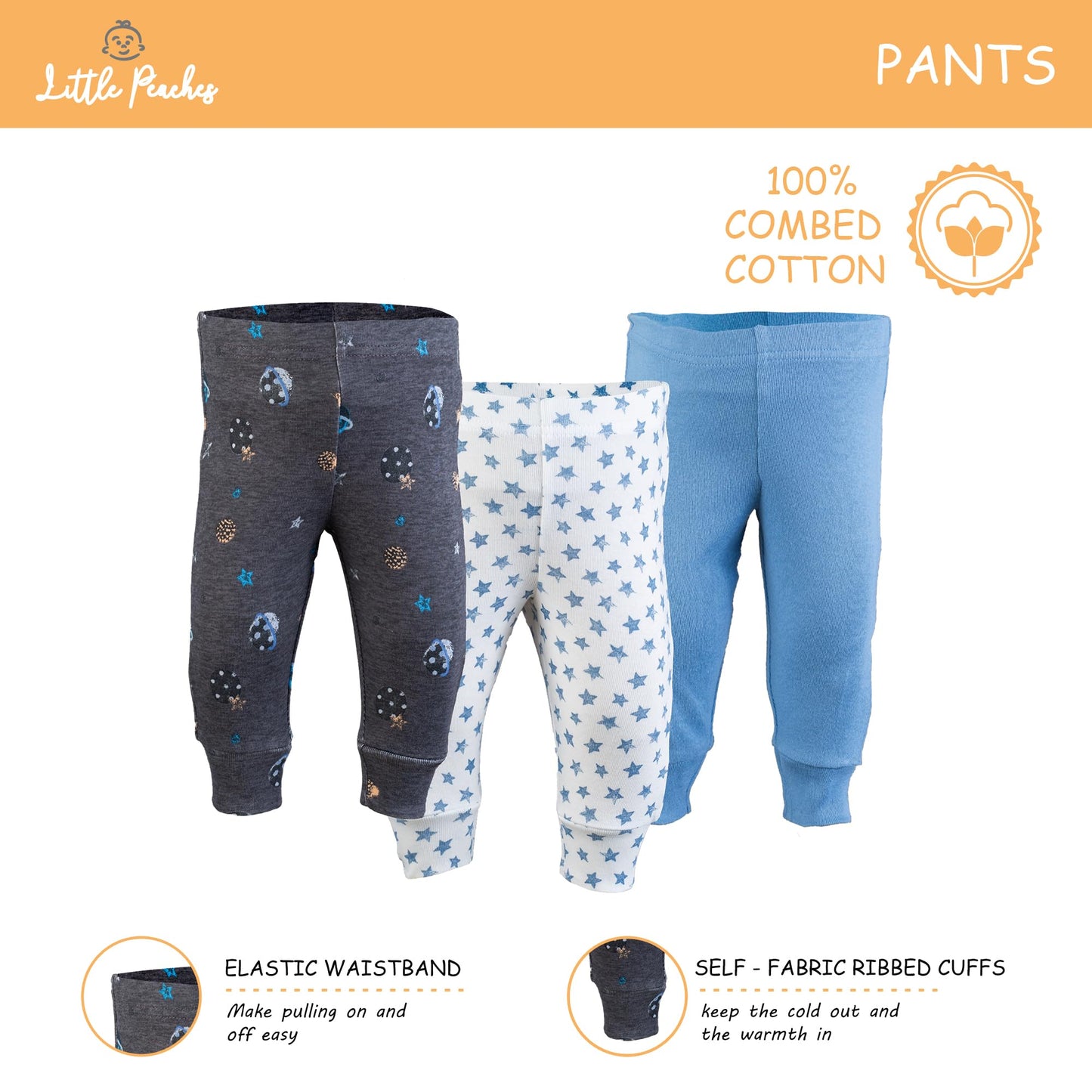 Newborn Baby Boy Clothes 15-Piece Essentials Set