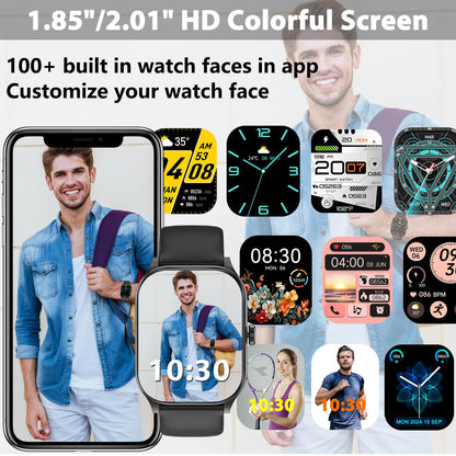 Fitness Tracker Smart Watch with Heart Rate Monitor