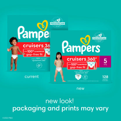 Pampers Cruisers 360 Size 3 Diapers, 26 Count