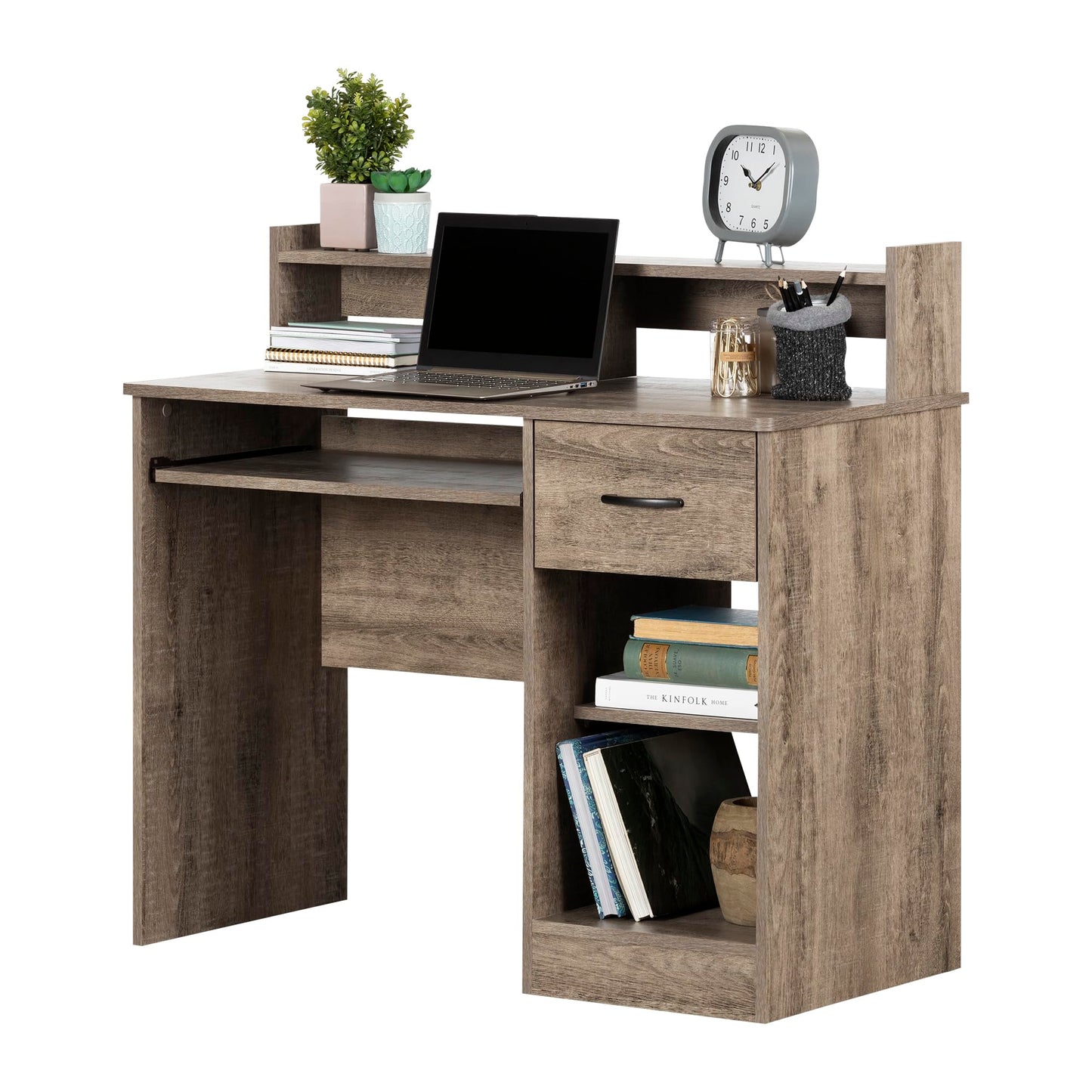South Shore Desk with Keyboard Tray