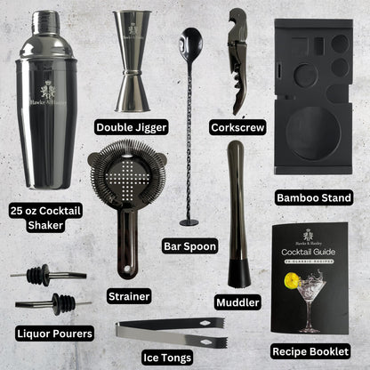 Mixology Bartender Kit with Shaker & Tools