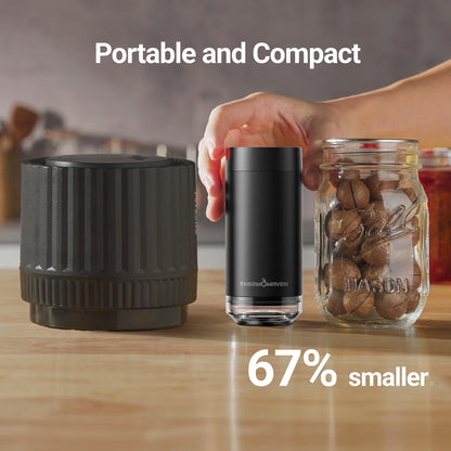 Vacuum Sealer Kit with Reusable Lids