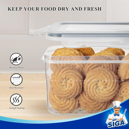 MR.SIGA 16-Pack Airtight Food Storage Containers