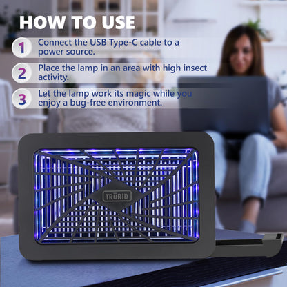 TRURID Electric Bug Zapper for Indoor Use