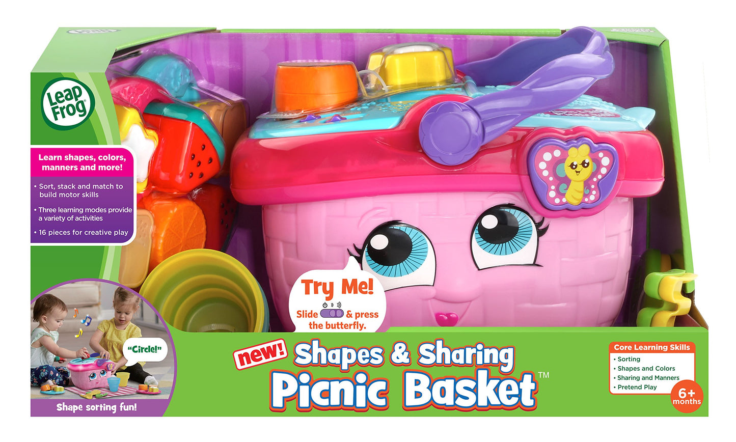 LeapFrog Shapes and Sharing Picnic Basket