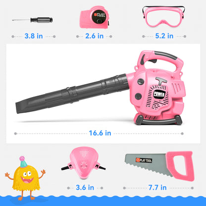 Kids Leaf Blower Toy Tool Set for Gardening